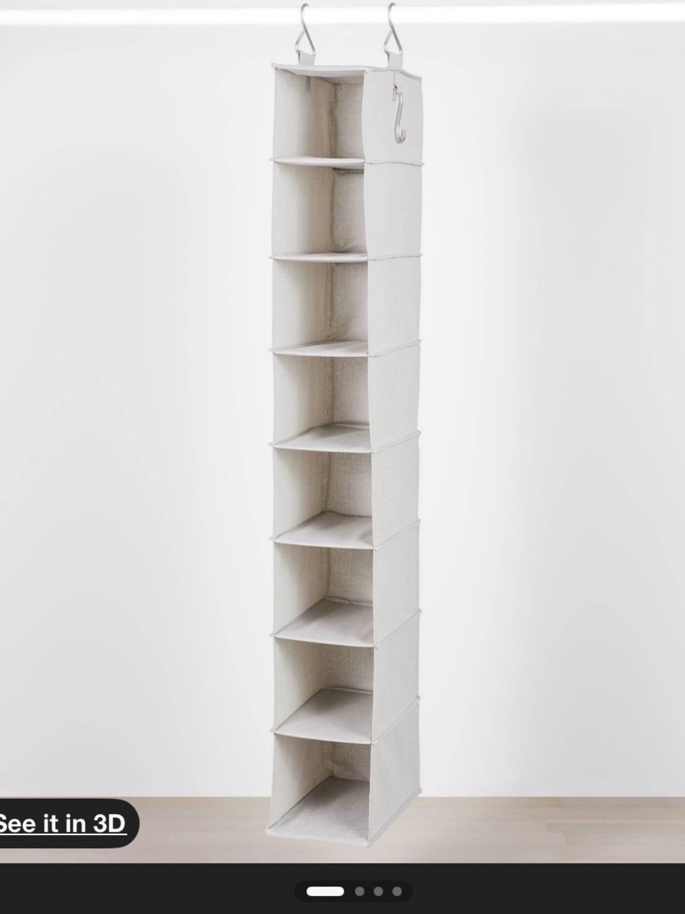 Closet Shoe Storage / Hanging Organizer - Brightroom
